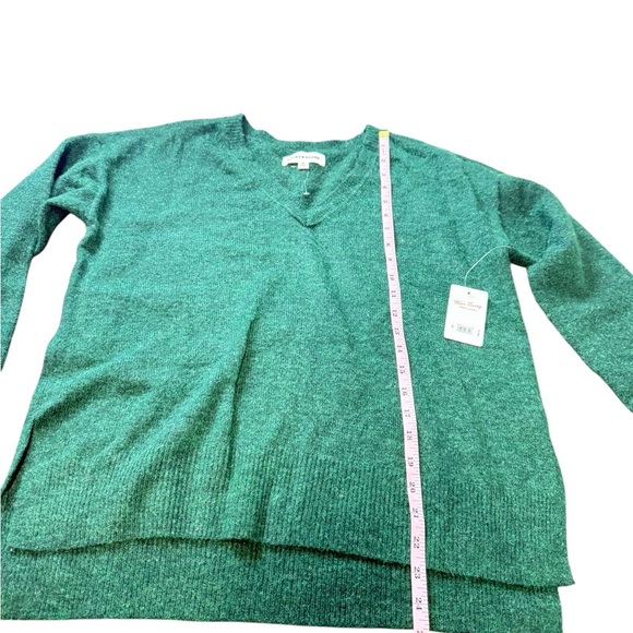 Lucky Brand Green V-Neck Sweater - Picture 3 of 5